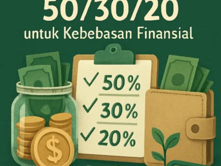 Mengatur Keuangan Pribadi dengan Prinsip 50/30/20 untuk Kebebasan Finansial